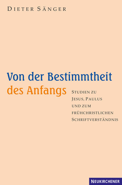 Der Aufsatzband enthält Beiträge zu drei zentralen Themenfeldern neutestamentlicher Theologie und Hermeneutik. Schwerpunkte bilden unter anderem die Verwendung und das Verständnis der Schrift in der frühen Jesusüberlieferung, den synoptischen Evangelien und bei Johannes, in den paulinischen Briefen und der Johannes-Apokalypse. Insgesamt zeigt sich, dass die Neukontextualisierung der heiligen Schriften Israels und seiner Glaubenstraditionen nicht erst zu den Konstanten im Prozess ihrer christologischen Interpretation und Aneignung gehört, sondern bereits ein Integral der Verkündigung Jesu darstellt.