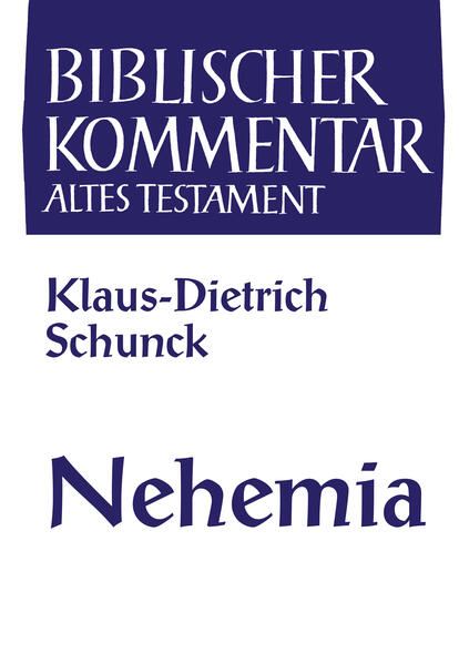 Der Biblische Kommentar Altes Testament ist ein umfassend und ausführlich angelegter wissenschaftlicher Gesamtkommentar zum Alten Testament, an dem bedeutende Wissenschaftler seit Jahren arbeiten-er repräsentiert den aktuellen Forschungsstand. Fertiggestellt wird er 24 Bände umfassen. Dieses Vorhaben erfordert verschiedene Erscheinungsformen und Bezugsmöglichkeiten: Die Kommentare erscheinen in Einzellieferungen über einen längeren Zeitraum und nach Fertigstellung als Bandausgabe. Regelmäßig und somit in kürzeren Abständen erscheinen Einzellieferungen, die in Fortsetzung zu beziehen sind, und zwar entweder als Fortsetzungsbezug auf das Gesamtwerk oder als Fortsetzungsbezug auf Einzelbände.