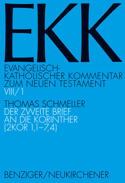 Der 2. Korintherbrief ist in gewissem Sinn der persönlichste Paulusbrief. Der Autor geht von Angriffen der Gegner und Vorbehalten der korinthischen Gemeinde aus, bleibt aber nicht bei diesen stehen, sondern entwickelt eine eigene Konzeption seines apostolischen Dienstes. Der vorliegende Kommentarband behandelt in einer Einleitung den Aufbau des Briefs und die schwierige Frage nach seiner Einheitlichkeit. Kommentiert werden dann die Abschnitte 1,1-7,4. Wie bei den anderen EKK-Bänden wird auch hier die Wirkungsgeschichte der Texte ausführlich behandelt.