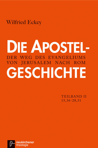 Der Kommentar berücksichtigt die wissenschaftliche Erforschung der Apostelgeschichte, verzichtet aber soweit wie möglich auf die exegetische Fachsprache, um neben Theologen vor allem auch kirchliche Mitarbeiter und interessierte Bibelleser zu erreichen. Er nimmt Lukas als antiken Historiker und als theologischen Erzähler ernst und versteht ihn sowohl im Zusammenhang der biblischen Geschichte als auch der hellenistischen Kultur des Römischen Reiches.