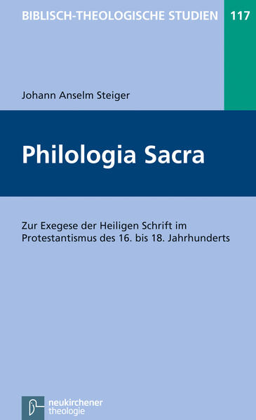 Das Buch gibt einen Überblick über die facettenreiche Geschichte der protestantischen Bibelauslegung und ihre Voraussetzungen im nachreformatorischen Zeitalter bis hinein in die Anfänge der Aufklärungsepoche. Auf diese Weise rückt eine Thematik ins Blickfeld, der im Rahmen der Vorbereitung des Reformationsjubiläums 2017 zentrale Bedeutung zukommt.