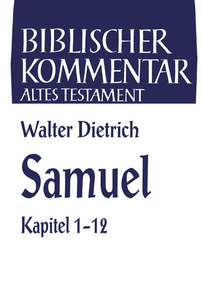 Der Biblische Kommentar Altes Testament ist ein umfassend und ausführlich angelegter wissenschaftlicher Gesamtkommentar zum Alten Testament, an dem bedeutende Wissenschaftler seit Jahren arbeiten-er repräsentiert den aktuellen Forschungsstand. Fertiggestellt wird er 24 Bände umfassen. Dieses Vorhaben erfordert verschiedene Erscheinungsformen und Bezugsmöglichkeiten: Die Kommentare erscheinen in Einzellieferungen über einen längeren Zeitraum und nach Fertigstellung als Bandausgabe. Regelmäßig und somit in kürzeren Abständen erscheinen Einzellieferungen, die in Fortsetzung zu beziehen sind, und zwar entweder als Fortsetzungsbezug auf das Gesamtwerk oder als Fortsetzungsbezug auf Einzelbände.