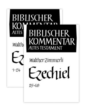 Der Biblische Kommentar Altes Testament zu Ezechiel (1-24 und 25-48) liegt nun auch in der günstigen Studienausgabe vor. Die beiden Bände werden nur zusammen abgegeben.