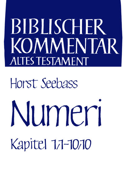 Der Biblische Kommentar Altes Testament ist ein umfassend und ausführlich angelegter wissenschaftlicher Gesamtkommentar zum Alten Testament, an dem bedeutende Wissenschaftler seit Jahren arbeiten-er repräsentiert den aktuellen Forschungsstand. Fertiggestellt wird er 24 Bände umfassen. Dieses Vorhaben erfordert verschiedene Erscheinungsformen und Bezugsmöglichkeiten: Die Kommentare erscheinen in Einzellieferungen über einen längeren Zeitraum und nach Fertigstellung als Bandausgabe. Regelmäßig und somit in kürzeren Abständen erscheinen Einzellieferungen, die in Fortsetzung zu beziehen sind, und zwar entweder als Fortsetzungsbezug auf das Gesamtwerk oder als Fortsetzungsbezug auf Einzelbände.