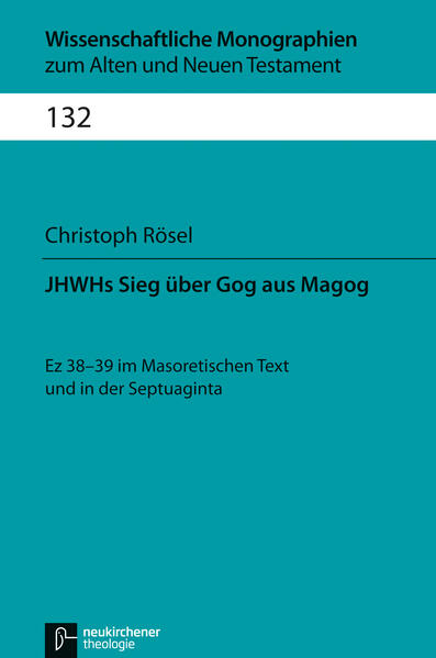 Die Gog-Perikope in Ez 38-39 bietet viele Herausforderungen: von gewichtigen Unterschieden zwischen Masoretischem Text und Septuaginta über die Kombination unterschiedlichster Traditionen und deren Bedeutung für ein Gesamtverständnis der beiden Kapitel bis hin zu ihrer Einordnung in den Kontext des Ezechielbuches. Vor allem durch eine Klärung der Textgrundlage und der inneralttestamentlichen Bezüge will diese Studie ein besseres Verständnis dieser Kapitel fördern und konsensfähige Grundlagen für die Auslegung von Ez 38-39 erarbeiten.