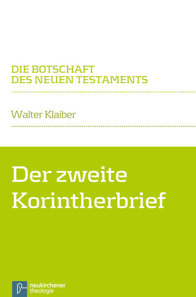 Eine Auslegung des 2. Korintherbriefs steht vor sehr unterschiedlichen Herausforderungen. Da ist die Frage nach der Einheitlichkeit des Briefs und nach der genauen historischen Situation. Wer waren die Gegner des Paulus? Mit welchen persönlichen Vorwürfen sah er sich konfrontiert? Hinzu treten grundsätzliche Fragen, die in dem Brief aufbrechen: Wie wird Autorität in Kirche und Gemeinde begründet und gelebt? Wie verhält sich die Erfahrung ständigen Widerstands gegen die Verkündigung und einer bleibenden Behinderung durch eine chronische Krankheit zu der Behauptung, gerade so die Kraft Christi zu erleben? Die Auslegung in dem vorliegenden Kommentar hat das Ziel, die innere Einheit der Argumentation des Paulus herauszuarbeiten. Die Orientierung am gekreuzigten und auferstandenen Christus bestimmt sowohl das Ringen um die apostolische Autorität des Paulus als auch seine Reaktion auf persönlichen Angriffe wegen Schwächen und Misserfolgen in seiner Verkündigung. Darum ist dieser Brief, der in einer sehr speziellen Situation geschrieben wurde und wie kein anderer Einblick in die persönlichen Kämpfe des Apostels gibt, bis heute von ungebrochener Aktualität.