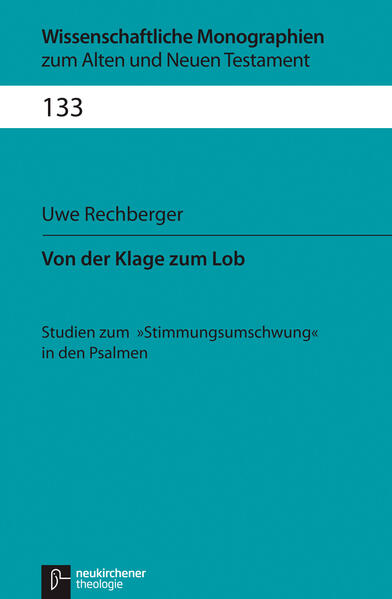 Was bringt einen Menschen von der Klage zu neuem Vertrauen und zum Lob Gottes? Alttestamentlich ist dies die Frage nach dem »Stimmungsumschwung « in den Psalmen. Beispielhaft werden in der vorliegenden Studie die Gebetsprozesse der Psalmen 3, 6 und 22 interpretiert. Dabei wird deutlich, wie die Psalmen nicht nur einen »Stimmungsumschwung «, sondern im Verlauf des Gebets eine mehrfache Wende herbeiführen wollen: eine Wende in Gott, mit der sich Gott dem Beter neu zuwendet, um dann auch die Situation des Beters zu wenden. Die Sprechaktwende von der Klage zum Vertrauensbekenntnis und die intendierte Wende der »Stimmung« des Beters werden im Psalmgebet vom ersten Vers an vorbereitet.