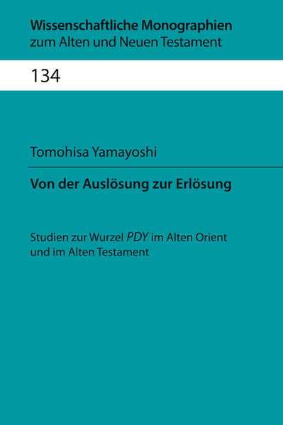 Der Begriff Erlösung gehört zu den zentralen Glaubensaussagen der christlichen Tradition, wobei die hebräische Wurzel PDY im Alten Testament als ein wichtiger Baustein dient. Die vorliegende Arbeit versucht, unterb Berücksichtigung der außerbiblischen Belege die etymologische Grundbedeutung sowie die religions- und theologiegeschichtliche Entwicklung der Wurzel PDY im Alten Testament zu erklären. Als Hauptergebnis ergibt sich die These, dass es bei dem Gebrauch der semitischen Wurzel PDY um eine Handlung geht, die darauf zielt, durch Erbringung eines Gegenwertes das Leben aus dem Tod auszulösen. Darüber hinaus wird gezeigt, dass die Wurzel PDY im theologischen Sprachgebrauch des Alten Testaments eine einzigartige Bedeutungsentwicklung erfahren hat, die im Titel der Arbeit bündig zum Ausdruck kommt.