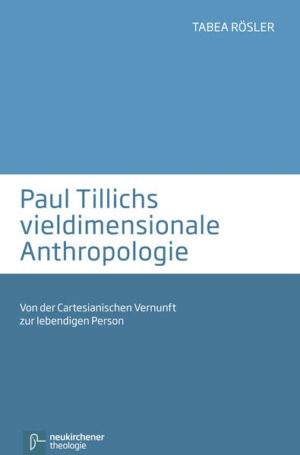 Paul Tillich (1886-1965) zählt zu den bedeutendsten Theologen des 20. Jahrhunderts. Das Buch macht Lust auf kreatives theologisches Denken im Anschluss an Tillich und über ihn hinausgehend. Ein innovatives Personkonzept wird vorgelegt. Das Buch eröffnet so den Dialog heutiger konstruktiver Theologie, Philosophie und Ethik mit Tillichs vieldimensionaler Anthropologie.