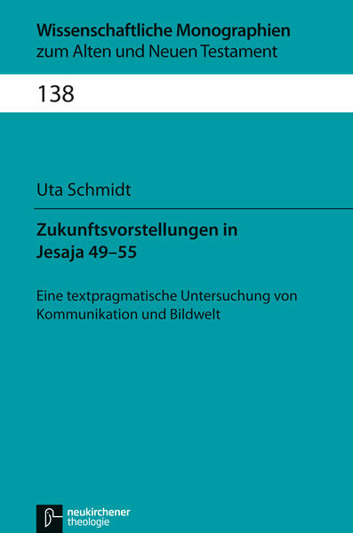 "Was wird kommen, und wie wäre es, wenn es gut wäre?" Diese Frage könnte als Überschrift für Jesaja 49-55 dienen. Die Analyse der Kommunikationsstruktur der Texte im Rahmen einer pragmatischen Texttheorie erschließt, wie Zukunftsvorstellungen in den Jesajatexten vermittelt und in der Kommunikation entfaltet und entwickelt werden. Die Studie zeigt, dass mit "Zion" und dem "sogenannten Gottesknecht" zwei Figuren im Zentrum der Texte stehen, mit denen verschiedene Zukunftsmodelle und unterschiedliche Formen der Beziehung zu JHWH nebeneinandergestellt werden.