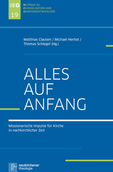 Wie nachkirchlich ist unsere Zeit? Kirchliche Strukturen scheinen vielerorts leidlich zu funktionieren. Und doch ist Entkirchlichung längst kein Randphänomen mehr. Was also können missionarische Impulse für eine immer stärker nachkirchliche Zukunft sein? Dazu legt das Team des Greifswalder IEEG eine Reihe neuer programmatischer Beiträge vor. Themen sind u. a.:-Was bedeutet ein nachkirchliches Umfeld für die missionarische Gemeindeentwicklung?-Welche missionstheologischen Einsichten und biblischen Leitbilder sind hilfreich?-Wie kommen unter nachkirchlichen Bedingungen Menschen zum Glauben?