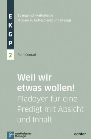 Zweck und Ziel der christlichen Predigt sind Thema dieses Buches. Warum wird in christlichen, speziell protestantischen, Kirchen gepredigt? Welchen Zweck verfolgt die Predigt? Worauf zielt sie, und zwar als Handeln der Kirche wie auch in der konkreten Einzelpraxis? Die Frage nach Zweck und Ziel der Predigt ist grundlegend für eine zukunftsfähige Gottesdienstpraxis der evangelischen Kirche. Denn hier wird deutlich, ob die Kirche mit ihrer Predigt noch etwas will oder nur eine überkommene Pfl icht ableistet. In diesem Band werden rhetorische und ästhetische Perspektiven der Predigtlehre miteinander ins Gespräch gebracht.