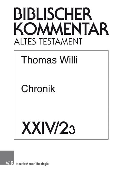 Der Biblische Kommentar Altes Testament ist ein umfassend und ausführlich angelegter wissenschaftlicher Gesamtkommentar zum Alten Testament, an dem bedeutende Wissenschaftler seit Jahren arbeiten-er repräsentiert den aktuellen Forschungsstand. Fertiggestellt wird er 24 Bände umfassen. Dieses Vorhaben erfordert verschiedene Erscheinungsformen und Bezugsmöglichkeiten: Die Kommentare erscheinen in Einzellieferungen über einen längeren Zeitraum und nach Fertigstellung als Bandausgabe. Regelmäßig und somit in kürzeren Abständen erscheinen Einzellieferungen, die in Fortsetzung zu beziehen sind, und zwar entweder als Fortsetzungsbezug auf das Gesamtwerk oder als Fortsetzungsbezug auf Einzelbände.