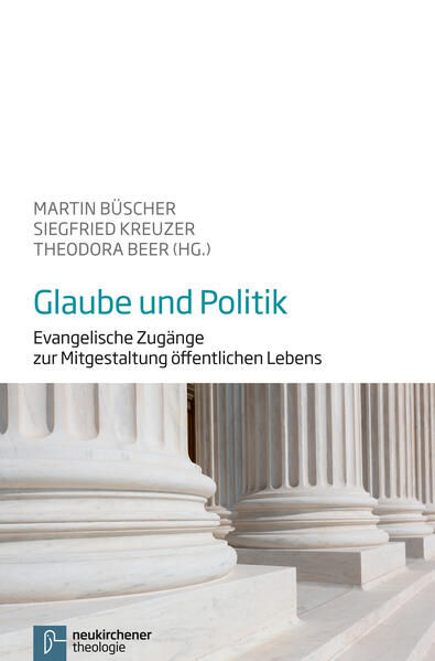 Der Band dokumentiert Beiträge der Studienwoche 2014 "Glaube und Politik" der Kirchlichen Hochschule Wuppertal/Bethel. Diskutiert wird das Verhältnis von Glaube und Politik in biblischer und kirchengeschichtlicher Perspektive, im Blick auf Traditionen des Verhältnisses von Staat und Kirche in Europa, Asien und Afrika, im Vergleich von Christentum, Buddhismus und Islam im Blick auf deren Friedlichkeit sowie auf dem Hintergrund der Barmer Theologischen Erklärung.