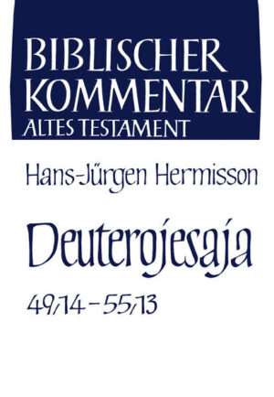 Der Biblische Kommentar Altes Testament ist ein umfassend und ausführlich angelegter wissenschaftlicher Gesamtkommentar zum Alten Testament, an dem bedeutende Wissenschaftler seit Jahren arbeiten-er repräsentiert den aktuellen Forschungsstand. Fertiggestellt wird er 24 Bände umfassen. Dieses Vorhaben erfordert verschiedene Erscheinungsformen und Bezugsmöglichkeiten: Die Kommentare erscheinen in Einzellieferungen über einen längeren Zeitraum und nach Fertigstellung als Bandausgabe. Regelmäßig und somit in kürzeren Abständen erscheinen Einzellieferungen, die in Fortsetzung zu beziehen sind, und zwar entweder als Fortsetzungsbezug auf das Gesamtwerk oder als Fortsetzungsbezug auf Einzelbände.