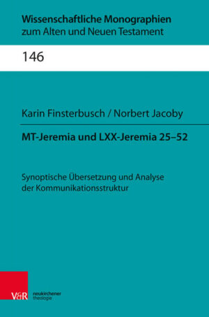 MT-Jeremia und LXX-Jeremia 2552 | Bundesamt für magische Wesen