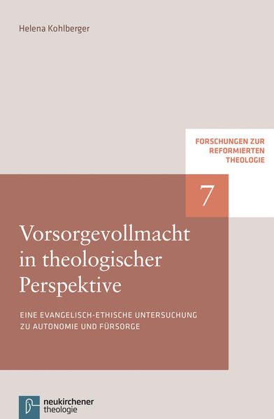 Wie kann die Vorsorgevollmacht als Instrument und in ihrem Umgang angemessen verstanden und so mit ihr verantwortungsvoll gehandelt werden? Um sich dieser Frage zu nähern, nimmt die Studie sowohl die Praxis als auch eine höhere theoretische Reflexionsebene in den Blick. Die Vorsorgevollmacht reagiert einerseits auf ein Verständnis des Menschen als Beziehungswesen, andererseits geht ihr dieses Verständnis bereits voraus. Immer und zugleich liegen dabei die Wahrung und die Gewährung von Autonomie und Fürsorge zugrunde und können so als besondere Kennzeichen der Vorsorgevollmacht skizziert werden. Die Vorsorgevollmacht zeigt sich als theologisch zu würdigendes, praxistaugliches Instrumentarium zur Sorge für- und miteinander.