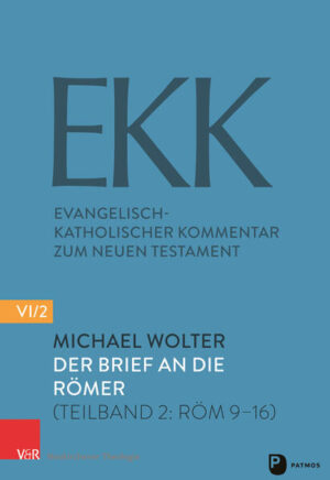 Michael Wolter presents the second volume of his EKK-commentary on Paul’s epistle to the Romans. The first volume appeared in 2014. Within the history of Christianity the epistle to the Christians in Rome had a strong theological impact. It has been considered to be the most important of the Pauline letters. Detailed philological and historical studies explain the text of this letter, make it transparent and comprehensible for the modern reader. Wolter interprets the text within its cultural and historical environment. These investigations are combined with a theological interpretation that examine the distinct profile of Paul’s theological thinking as it is expressed in this writing. This commentary is the first German commentary on Romans which interprets the letter within the scope of the »New Perspective on Paul« and as part of the Christian-Jewish separation process.