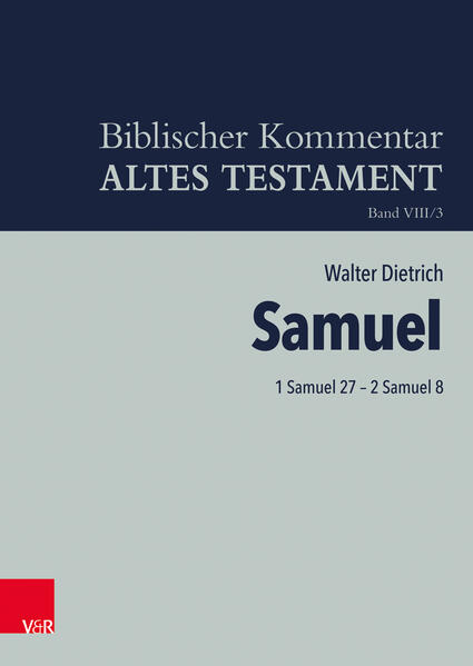 Die Samuelbücher sind nicht nur eine wichtige Quelle zur Geschichte Israels, sie setzen auch bedeutsame ethische und theologische Standards, und sie zählen zur hohen Weltliteratur. Sie wurden von der Antike bis in die Gegenwart-in der gesamten Judentums- und Christentums-, darüber hinaus in der Kunst-, Literatur- und Musik-, erst Recht in der neueren Forschungsgeschichte-immer aufs Neue ausgelegt. Von alledem gibt dieser Kommentar einen Eindruck, und er entwickelt dazu durchaus eigene Positionen. Die hier ausgelegten Texte handeln von Davids Aufstieg vom Anführer einer Miliz zum Herrscher einer Doppelmonarchie: ein neuerdings oft angezweifelter, im Kern aber nicht unplausibler Vorgang. Allerdings reichen die Quellen nur höchst teilweise bis ins 10. Jh. zurück