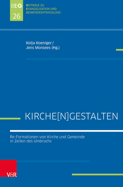 Die Beiträge des Bandes diskutieren den Wechselschritt zweier zu unterscheidender, aber nicht zu trennender Aspekte kirchlicher Selbstgestaltung: Zum einen geht es um die Frage nach den Gestalten von Kirche-genauer: um die Sozialformen, in denen sich Kirche und Gemeinden als vital erweisen. Zum anderen ist die Frage aufgerufen, auf welche Weise gestaltet wird, was also zur Leitung und Gestaltung einer vitalen Kirche gegenwärtig und zukünftig zu tun nötig ist. Mit anderen Worten: Es geht um Re-Formationen der Kirche als Ganzer und von Gemeinden am je gegebenen Ort. Der Band dokumentiert die Beiträge des gleichnamigen internationalen Symposiums des Instituts zur Erforschung von Evangelisation und Gemeindeentwicklung (IEEG) der Universität Greifswald im Mai 2018. Die Beiträge stammen von Michael Herbst, Christel Gärtner, Benjamin Schliesser, Heinrich Bedford- Strohm, Ulrich H. J. Körtner, Pete Ward, Thomas Schlegel, Matthias Sellmann, Gerhard Ulrich, Stefan Paas, Sarah Dunlop, Steffen Fleßa, Günter Faltin, Sabrina Müller, Graham Tomlin, Antje Jackelén und Hans-Jürgen Abromeit.