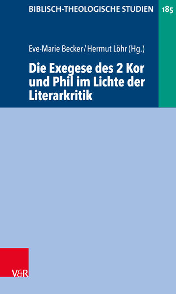 Die exegetische Diskussion zur Auslegung des Zweiten Korintherbriefs und des Philipperbriefs ist nachhaltig mit der Frage verbunden, ob die uns im ntl. Kanon vorliegenden Briefe so von Paulus verfasst wurden oder Ergebnisse von späteren Briefsammlungen also Kompilationen sind. Von der literarkritischen Frage hängt Vieles, ja Entscheidendes für die Textinterpretation ab-nicht nur in Hinsicht auf die Rekonstruktion möglicher ursprünglicher Brieffolgen, sondern auch im Blick auf die Profilierung des Paulus als Briefeschreiber. Im Sammelband "Die Exegese des 2 Kor und Phil im Lichte der Literarkritik" sind neueste exegetische Diskussionsbeiträge zur literarkritischen Untersuchung des Zweiten Korintherbriefs und des Philipperbriefs und deren Bedeutung für die übergreifende Interpretation der Paulusbriefe zusammengestellt. Die Beiträge wurden von international renommierten Exegetinnen und Exegeten, die an der Kommentierung der Briefe gearbeitet haben oder gegenwärtig arbeiten, verfasst.