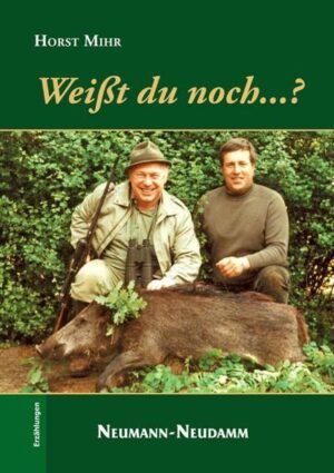 Wer kennt das nicht, nach der Jagd sitzen alte Freunde zusammen und bald sagt einer: „Weißt du noch.“ und dann kommen all die Geschichten, von denen man denkt: Mensch das müssten wir doch aufschreiben! Genau das hat Horst Mihr hier getan und eine abwechslungsreiche Sammlung von Anekdoten, Erlebnissen und Geschichten zusammengestellt, wie man sie sonst nur zu hören kriegt, wenn Jagdfreunde zusammensitzen. Ein lesenswertes Zeitdokument, authentisch und stimmungsvoll. Horst Mihr ist Hegeringleiter und passionierter Jäger seit seiner Jugendzeit. Nach dem Überraschungserfolg „Schwarzwildbegegnungen“ liegt nun sein zweites Buch vor.