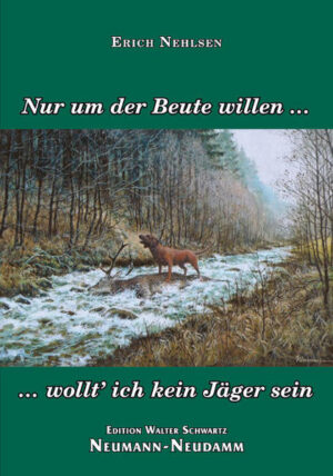 Der Autor macht deutlich, dass Jagen nur um des Tötens willen - wenngleich das Erlegen der Beute prägender Bestandteil der Jagd bleibt - nicht alles ist und sein darf. Unbestritten ist die Freude an der Beute und an der Trophäe nach anspruchsvollem Waidwerk, die den passionierten Jäger glücklich macht. In dieser Rolle des gerechten Waidmanns sieht sich auch der Verfasser seit Beginn seines bewussten Jagens. Nachhaltige, saubere Jagd in ökologischer Verantwortung sichert den Fortbestand einer reichhaltigen Wildbahn für uns und unsere Nachwelt!