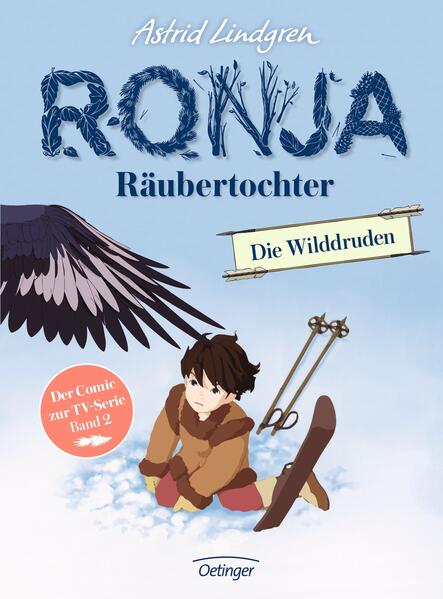 Unter Räubern! Mitten im Wald wächst Ronja, die Tochter des Räuberhauptmanns Mattis, auf. Eines Tages begegnet sie Birk, Räubersohn aus der verfeindeten Sippe von Borka. Als die Eltern den beiden verbieten, Freunde zu sein, nehmen Ronja und Birk Reißaus. Astrid Lindgrens schrieb diese inzwischen weltberühmte Geschichte im Alter von rund 70 Jahren als eine gelungene Parabel auf die Adoleszenz, in spannendem Ambiente angesiedelt und voller Lebensweisheit. Die Umsetzung als Comic basiert auf dem Look der preisgekrönten schwedischen Fernsehserie für Kinder, entwickelt vom japanischen Trickfillmstudio Ghibli. DIE WILDDRUDEN ist der zweite von insgesamt vier Comics über Ronja. Kinderklassiker in moderner Optik.