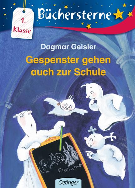 Wie trägt man seinen Kopf unter dem Arm? Überraschungen aus der Gespensterschule Schreiben und lesen lernt man auch in der Gespensterschule. Aber wichtiger ist, wie man sich unsichtbar macht, den Kopf unter dem Arm trägt und mit Ketten rasselt! Gar nicht so einfach für das kleine Gespenst Benedikt! Lesen lernen mit "Büchersterne" für die 1. Klasse: sehr große Fibelschrift, einfache Wörter, kurze Sätze und ein hoher Bildanteil für die jüngsten Leseanfänger. Dazu 16 Seiten Leserätsel und Lesespiele im Anhang.