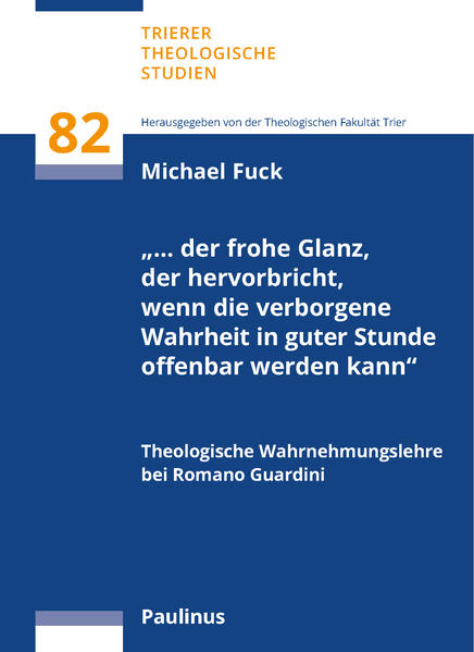 Vorliegende Studie dient der Erörterung dessen, was ‚guardinische Wahrnehmungslehre bzw. Aisthesiologie‘ genannt werden kann, im Sinne einer Nexus-Erschließung, die Weite des Œuvres Guardinis zugleich mit der Tiefe seines Denkens auslotend: Seh-Hilfe in Guardinis Sinne ist nichts weniger als müßige (‚bloß ästhetische‘) Spielerei, es ist not- wendige Einübung in die Anschauung der wesentlichen Sinndimensionen von Leben und lebendigem Glauben. Seh-Hilfe ist, so verstanden, Lebens-Hilfe: Aisthesiologie, als Einweisung in existenzrelevantes und -gestaltendes Welt-Anschauen, wird zur schwingenden, tragenden Mitte, in einer Komplementarität jenseits aller Extremismen, die in Guardinis Tagen (mahnend für heute) so verbreitet waren. Im Dienst einer analysis fidei erweist sich Guardinis Wahr-nehmungskonzeption als gelungene und auf Zukunft hin zum (Heils-)Dialog einladende Entdeckungsmatrix.