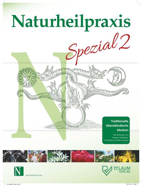 Nach dem Erfolg von Band 1 des Naturheilpraxis- Spezial- Heftes, ist nun die 2. Ausgabe zum Thema TAM - Traditionelle Abendländische Medizin erschienen. Die Traditionelle Abendländische Medizin beruht auf einer vielfältigen Mischung von volksmedizinischem Erfahrungswissen, Alchemie, christicher Mystik und Astrologie, aber auch naturwissenschaftlichen Erkenntnissen. Sie verfügt über einen unermesslichen Erfahrungsschatz in der Pflanzenheilkunde und in der Humoralpathologie. Entstanden mit freundlicher Unterstütztung von: AT- Verlag, DS- Pharmagit GmbH, Linden Apotheke, Maros Arznei GmbH, meta Fackler Arzneimittel GmbH, Pekana- Naturheilmittel GmbH, Laboratorium Soluna, WALA Heilmittel GmbH, WELEDA AG.