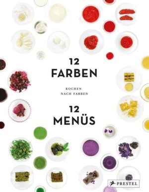 Kochen ganz in Weiß, Schwarz, Beige, Hellgrün, Gelb, Hellrot, Dunkelgrün, Rot, Violett, Orange, Dunkelrot und Braun: Dieses beispiellose, raffiniert gestaltete und hochwertig produzierte Kochbuch präsentiert zwölf innovative Menüs in jeweils einer Farbe. Das Buch zeigt nicht nur, dass das Kochen nach Farben tatsächlich funktioniert, sondern dass es auch sehr appetitlich ist! Die Menüs - bestehend aus je zwei Vorspeisen, einem Hauptgericht, einem Dessert und drei begleitenden Getränken in einer Farbe - sind ein Fest für Augen und Gaumen und garantieren einen unvergesslichen kulinarischen Abend mit den besten Freunden. Die insgesamt 84 sorgfältig zusammengestellten, delikaten Gerichte werden nur mit natürlichen Zutaten und ohne künstliche Farbstoffe zubereitet und reichen von selbstgemachten Safran-Zitronen-Ravioli über Melonensuppe bis hin zu Blaubeertörtchen. Frei inspiriert von einem Kunstprojekt Sophie Calles entstanden die Farb-Menüs der drei Berliner Kreativen und ihrer Kochgruppe als eine ebenso ungewöhnliche wie überzeugende Verbindung aus Koch- und Designbuch: ein Augenschmaus für abenteuerlustige Köche und ein kulinarischer Genuss für Kreative.