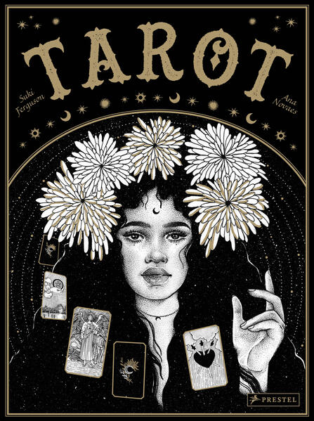 Alles über das Trendthema Tarot Dieser magische Leitfaden gibt einen faszinierenden Einblick in die Geschichte, die Geheimnisse und die Praxis des Tarots. Sowohl Orakel- Erfahrene als auch Tarot- Neulinge können hier die großen und kleinen Arkana mit all ihrer Symbolik im Detail entdecken. Sie lernen Karten zu interpretieren und Muster wie das Drei- Karten- Tarot oder das Keltische Kreuz zu legen kurzum: alles, was man über Tarot wissen muss. Darüber hinaus wird anschaulich erklärt, wie diese uralte mystische Praxis zur Selbstreflexion, Selbstfürsorge, Problemlösung und zu vielem mehr genutzt werden kann. Mit den stilvollen Illustrationen, dem Lesebändchen und der goldenen Sonderfarbe ist dieses Buch der unverzichtbare Begleiter für alle Tarot- Begeisterten. Dieses Buch wird klimaneutral produziert. Ausstattung: durchgehend illustriert, Gold auf dem Cover und im Innenteil