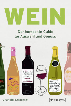 Junges Weintalent bietet in diesem neuen Guide einen frischen Blick auf die Welt des Weins und alles, was man dazu wissen muss Ob als Aperitif nach einem langen Arbeitstag, als Begleitung eines Abends mit Freunden oder als Krönung eines guten Essens: Wein macht die angenehmen Momente des Lebens noch ein wenig besser. In diesem Buch vermittelt Charlotte Kristensen, Londoner Weinliebhaberin und zertifizierte Sommelière, auf kundige und unterhaltsame Art und Weise alles, was man rund um die faszinierende Welt des Weins wissen muss. So wird die Herstellung von Wein sowie die verschiedenen Weinstile und wichtigsten Rebsorten anhand von informativen Illustrationen, einem Aroma- und Geschmacksrad und optisch sehr eingängigen Aroma-Tafeln gezeigt und vorgestellt, die für das richtige Verkosten von Wein und das Sprechen über die unterschiedlichen Charakteristika und Geschmacksnuancen eine hilfreiche Anleitung bieten. Zudem gibt die Autorin unter der Überschrift „Die Magie des Food-Pairings“ eine Reihe von spannenden Wein- und Speisekombinationen, die von einfachen Snacks bis hin zu Gourmetgerichten reichen und auch unterschiedlichste Länderküchen berücksichtigen. Den Abschluss des Buches bilden Informationen zum Lesen von Etiketten, zu Flaschengrößen und hilfreichem Zubehör sowie Tipps zum Bestellen, Kaufen und Servieren von Wein.