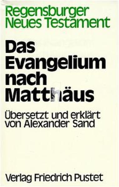 Die Kommentarreihe „Regensburger Neues Testament“ verbindet wissenschaftliche Kompetenz und Zuverlässigkeit mit dem Anspruch, schwierige Sachverhalte verständlich und praxisrelevant darzustellen. Die Reihe richtet sich damit zugleich an Studierende und an Praktiker in den Breichen Predigt und Bibelarbeit. Zu diesem Zweck bedienen sich die Autoren des bewährten Dreischritts, der das Regensburger Neue Testament profiliert: I Informationen zu literarischen Fragen: Aufbau, Gattung und Genese des Textes sowie zu historischen Hintergründen II Vers-für-Vers-Auslegung III Hinweise zur theologischen und spirituellen Relevanz des Textes heute.