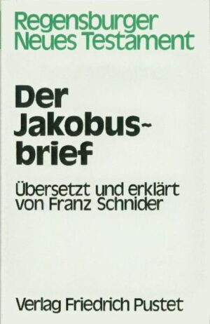 Die Kommentarreihe „Regensburger Neues Testament“ verbindet wissenschaftliche Kompetenz und Zuverlässigkeit mit dem Anspruch, schwierige Sachverhalte verständlich und praxisrelevant darzustellen. Die Reihe richtet sich damit zugleich an Studierende und an Praktiker in den Breichen Predigt und Bibelarbeit. Zu diesem Zweck bedienen sich die Autoren des bewährten Dreischritts, der das Regensburger Neue Testament profiliert: I Informationen zu literarischen Fragen: Aufbau, Gattung und Genese des Textes sowie zu historischen Hintergründen II Vers-für-Vers-Auslegung III Hinweise zur theologischen und spirituellen Relevanz des Textes heute.