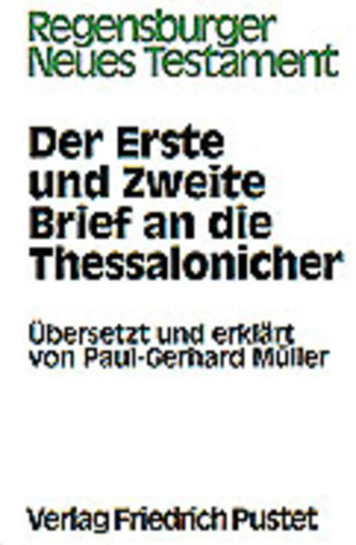 Dieser Kommentar zu den beiden Thessalonicherbriefen bietet alle für Studium, Predigtvorbereitung und Bibelarbeit notwendigen Informationen. Die Auslegung der einzelnen Textabschnitte erfolgt nach dem bewährten, übersichtlichen und für das Regensburger Neue Testament typischen Dreischritt: 1. Analyse: Mit den Methoden der Literar-, Form- und ggf. Redaktionskritik wird eine formale, literaturkritische Beschreibung der Texteinheit geboten, wobei auch religions- und sozialgeschichtliche Fragestellungen aufgenommen werden. 2. Vers-für-Vers-Auslegung: Hier wird die semantische Bedeutung einzelner Begriffe ebenso dargestellt wie die syntaktisch-grammatische Gliederung und Gesamtaussage von Sätzen und Textabschnitten. 3. Theologische Relevanz für heute: Neben der Wirkungsgeschichte werden die Verständnisschwierigkeiten heutiger Leser ebenso aufgegriffen wie Impulse für eine zeitgemäße homiletische und kerygmatische UmSetzung geboten.