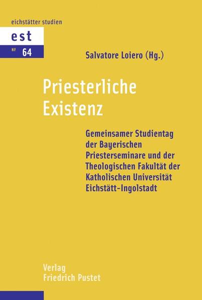 Im November 2009 fand in Eichstätt im Rahmen des „Jahrs des Priesters“ ein gemeinsamer Studientag der Bayerischen Priesterseminare und der Eichstätter Theologischen Fakultät statt. Thema war die Identitätskrise, in der sich Priester unter den heutigen pastoralen Bedingungen häufig befinden. Mit Beiträgen von: Professor Jürgen Bärsch (Eichstätt), Regens Franz-Josef Baur (München), Bischof Gregor Maria Hanke OSB (Eichstätt), Professor Konstantin Maier (Eichstätt), Weihbischof Thomas Maria Renz (Rottenburg-Stuttgart), Professor Bertram Stubenrauch (München) u. a.