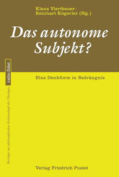 Das „autonome Subjekt“ gilt als das Etikett der Moderne. Das Konzept und seine Wirkungen sind aber durch die einschlägigen Wissenschaften bisher nur unzureichend analysiert worden. Vor allem aus der Philosophie, aber auch aus den Naturwissenschaften und insbesondere aus den Neurowissenschaften kommen ernstzunehmende Einwände.