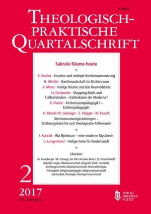 Gesellschaftliche Veränderungen wirken sich auch auf die Orte von Religion aus. Eine oft „passagere Religiosität“ führt nicht wenige Menschen für eine kurze Zeit in die Kirchenräume der Städte. Den Zusammenhängen von Religion, Raumerleben und Raumgestaltung geht dieser Band auf inspirierende Weise nach.