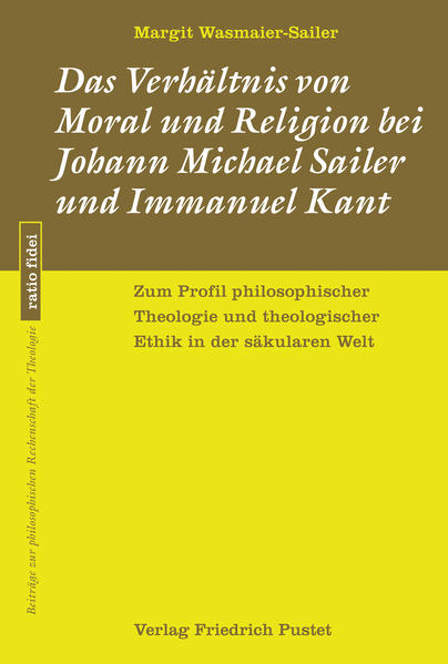 Dass Johann Michael Sailer mit Immanuel Kants Denken und der Philosophie seiner Zeit bestens vertraut war, ist bisher kaum wahrgenommen worden. In vier Einzelstudien wird Sailers Denken sowohl im Kontext seiner Zeit wie im Hinblick auf seine Relevanz für die gegenwärtige Theologie beleuchtet: Es geht um den Begriff der Religion, das Konzept der Tugend, den systematischen Ort des Gottesgedankens in der Ethik und um die Frage nach Gottes Wesen. Neben den Protagonisten Kant und Sailer werden auch Schleiermacher, Schiller, Jacobi und Schelling zu je einer der genannten Fragestellungen auf ihre Position hin befragt.