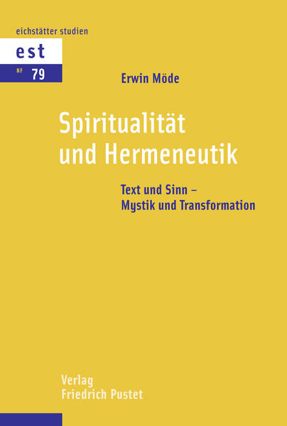 Schon seit längerer Zeit entwickelt der Autor systematisch und interdisziplinär die Spiritualitätstheologie als wissenschaftliche Disziplin. Insbesondere die Verbindung von Spiritualität, Seelsorge und Psychotherapie steht im Zentrum seines Interesses. Auf der Suche nach einer anwendungsbezogenen spirituellen Theologie mit Außenwirkung ins Kirchliche und Therapeutische, aber auch ins säkular Gesellschaftliche beschäftigt er sich z. B. mit den Anknüpfungspunkten von Spiritualität an die Mystik, an die Psychotherapie oder dem Verhältnis von Spiritualität zu Introvision und Heilung. Dieser Band reflektiert, zentriert in zwei Themenfeldern-Text und Sinn / Mystik und Transformation -, die bisherige Entwicklung des Fachs „Spiritualitätstheologie“ unter hermeneutischen Gesichtspunkten.