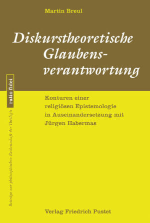 Die religiöse Epistemologie fragt nach den methodischen Grundlagen einer zeit- und vernunftgemäßen Form der rationalen Glaubensverantwortung. Der Autor entwickelt den Entwurf eines tragfähigen Modells religiöser Erkenntnistheorie in Auseinandersetzung mit der Diskurstheorie von Jürgen Habermas. Grundlegende Aspekte werden dabei mit zeitdiagnostischen und fundamentaltheologischen Erkenntnissen verzahnt, um das Potenzial der Diskurstheorie für ein solches Modell zu erschließen. Dabei zeigt sich: Habermas’ eigene Vorbehalte gegen eine diskursive Erörterung des Rationalitätspotenzials der Religion sind unbegründet. Innerhalb diskurstheoretischer Bahnen lässt sich ein intersubjektives Modell der Rechtfertigung religiöser Überzeugungen erarbeiten, welches mit den Herausforderungen des Pluralismus, des Postsäkularismus, des Naturalismus und des religiösen Fundamentalismus produktiv umgehen kann.