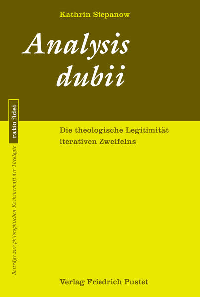 Der Akt des Zweifelns wird hier einer philosophischtheologischen Analyse unterzogen. Die Infragestellung des inhaltlichen Gehaltes von Glaubensüberzeugungen bewertet die Gegenwartsgesellschaft als Tugend. Auch innerhalb der Theologie gewinnt der Zweifel zunehmend an Relevanz, wird aber überwiegend immer noch als Gefährdung des Glaubens wahrgenommen. In Auseinandersetzung mit philosophischen und theologischen Positionen-z. B. Augustinus, Thomas von Aquin, Hegel oder Kierkegaard-wird in dieser Arbeit dem vermeintlichen Widerspruch zwischen Glauben und Zweifeln auf den Grund gegangen und die theologische Legitimität iterativen Zweifelns aufgezeigt.