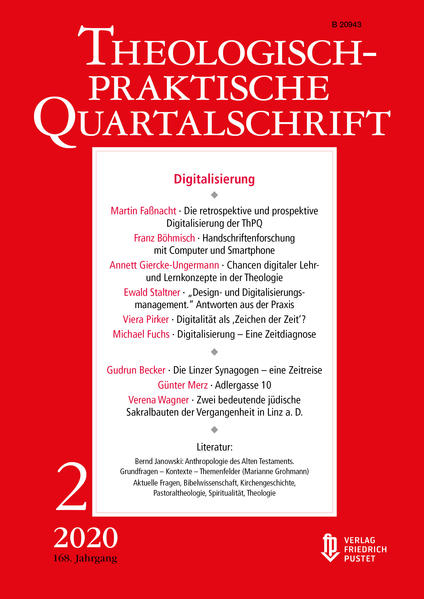 Diese Ausgabe befasst sich mit dem topaktuellen Thema Digitalisierung. Sie durchdringt inzwischen alle Lebensbereiche. Dies eröffnet Chancen und Möglichkeiten, ebenso jedoch fordert es den Einzelnen und die Gesellschaft, die Politik und die Wissenschaften. Wie also kann und muss heute fruchtbringend und verantwortungsvoll mit Digitalisierung-auch praktisch-umgegangen werden?