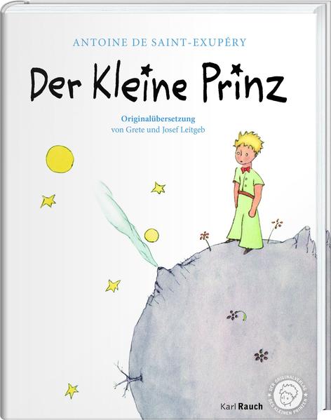 Gebundene, hochwertige Ausgabe zum Verschenken oder selbst Behalten. Der Kleine Prinz lebt zusammen mit seiner Rose auf dem Planeten Asteroid B 612 und besucht die Erde. Hier lernt er neben dem Erzähler, der mit seinem Flugzeug in der Wüste notlandete, unter anderem den Fuchs kennen, der ihm das Vertraut-machen erklärt: „Du bist zeitlebens dafür verantwortlich für das, was Du Dir vertraut gemacht hast“. Ein weltbekanntes Buch voller Weisheiten und mit vielen geläufigen Zitaten, wie „Man sieht nur mit dem Herzen gut“ oder „Das Eigentliche ist unsichtbar“.