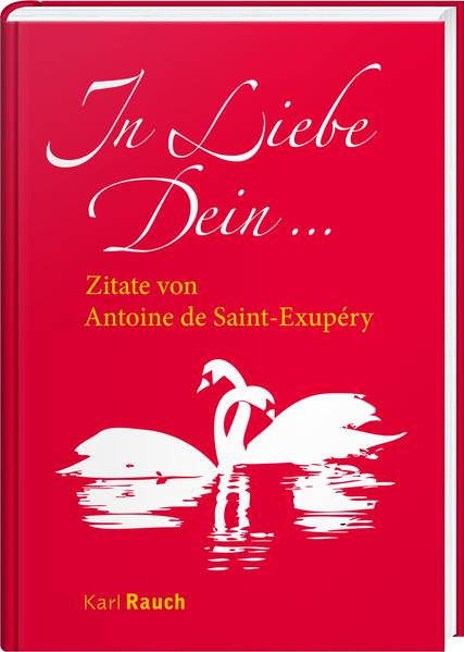 »Du liebst, weil du liebst. Es gibt keinen Grund für deine Liebe.« »Die Liebe ist vor allem ein Lauschen im Schweigen. Lieben heißt nachsinnen.« »Wenn du die Liebe beweinst, besagt dies, dass die Liebe geboren wurde.« Es ist die Liebe, die Antoine de Saint-Exupéry zum Schriftsteller hat werden lassen. Die Liebe zu den Menschen, aber auch der Wunsch, ihnen die Augen für die Liebe zueinander zu öffnen. In diesem Geschenkbuch wurden die schönsten Zitate rund um die Liebe aus seinen Werken und Briefen vereint.