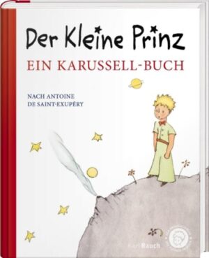 Ein Karussell-Buch, das auf einzigartige Weise in 3-D einen Eindruck von der Geschichte des Kleinen Prinzen vermittelt! Für alle, die Antoine de Saint-Exupérys literarisches Juwel lieben, ist dieses außergewöhnliche Karussell-Buch gedacht. Ein Theater aus Papier, das sich im Spiel von Licht und zarten Schatten entfaltet. Jedes der sechs Reliefbilder bringt eine berühmte Szene des Originalbuchs zum Leben und wird von einem Auszug aus dem Text begleitet. Ein ganz besonderes Geschenk für große und kleine Fans des kleinen Prinzen, eingelegt in eine schön gestaltete Box.