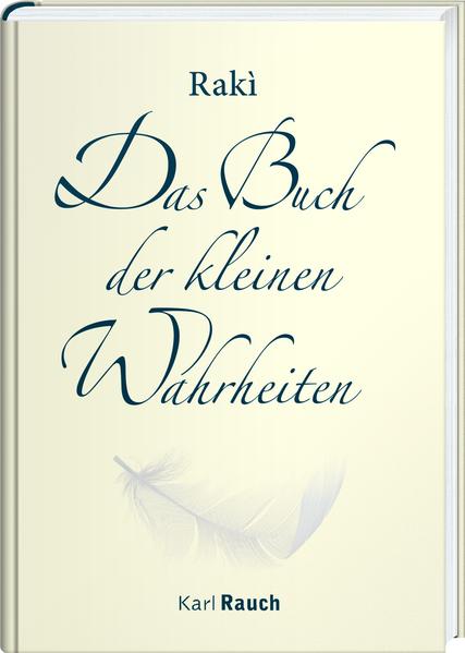 Gedanken, die den Geist erhellen oder eine kleine Stütze im Alltag sein können oder einen klugen Gedanken liefern, wenn man ihn braucht. »Es gibt Sätze, die mich durch mein Leben begleiten. Sie haben mich im rechten Moment gefunden, sind mir ins Herz gesprungen und haben mich nie mehr verlassen. Dieses Büchlein ist voll davon!« Peter Simonischek (Europäischer Filmpreisträger) Nach dem Studium zog sich der Autor Rakì für vier Jahre nach Šibenik in Kroatien zurück, in ein kleines Zimmer ohne Internet, Telefon und Bücher. Seinen Tagesablauf bestimmten Yoga und Zen Meditation und Streifzüge durch das Land, bei denen er einfach lebende und einfach denkende Menschen traf. Während einer Busfahrt kamen ihm zweihundert Aphorismen in den Sinn, wie aus dem Nichts. Er notierte sie, und weitere Aphorismen kamen hinzu. In wenigen Tagen entstand "Das Buch der kleinen Wahrheiten" mit Gedanken, die den Geist erhellen oder eine kleine Stütze im Alltag sein können oder einen klugen Gedanken liefern, wenn man ihn braucht. "Ein Kuss ist die Umarmung der Lippen" "Manchem ist der Winter zu lang, aber das Leben zu kurz." "Wer zu viele Grenzen überschreitet, dem wird die Grenze zur Heimat."