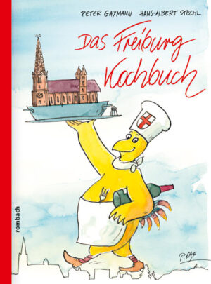 Zwei Freiburger, zwei Leidenschaften, eine Freundschaft: Das sind die Zutaten für dieses Kochbuch. Hans-Albert Stechl kennt alle heimischen Lebensmittel aus der Region Südbaden und kreiert daraus delikate Gerichte, die einfach zum Nachkochen sind. Zeichner Peter Gaymann würzt jedes Rezept mit einer kräftigen Prise Humor. Essen, Kochen, Lachen und Freiburg - es gibt nichts Schöneres! Der hochwertig ausgestattete Band enthält 70 Rezepte mit Fleisch, Fisch, Geflügel sowie vegetarische Speisen und süße Desserts. Die Auswahl reicht von Armen Rittern bis Zucchini-Spaghetti. Lustige Gaymann-Hühner spazieren durch die Seiten und kulinarische Cartoons sorgen für den Witz zwischendurch. Das Kochbuch ist eine genussvolle und vergnügliche Liebeserklärung an die Stadt Freiburg.